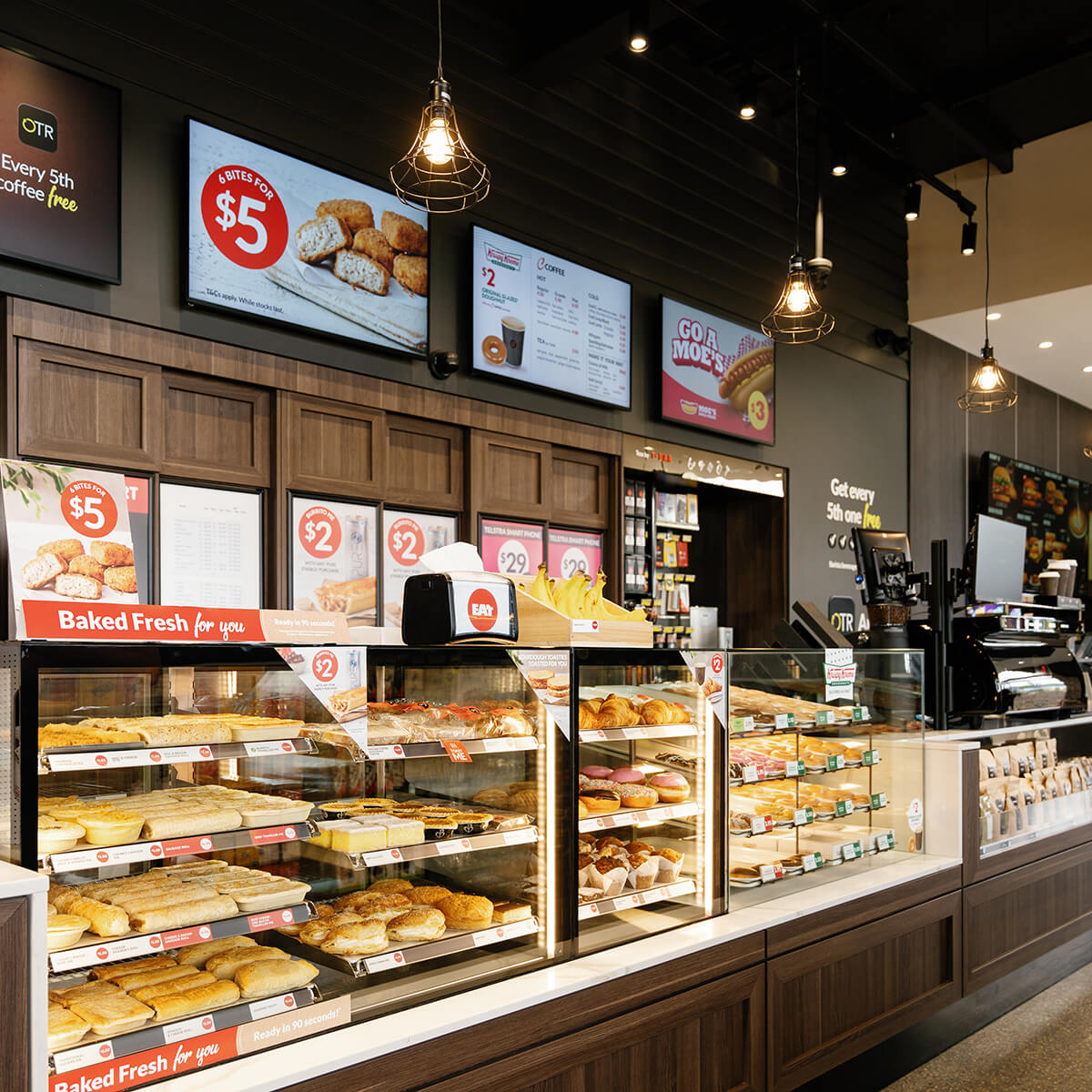 EAT - pies and sausage rolls are baked fresh daily
