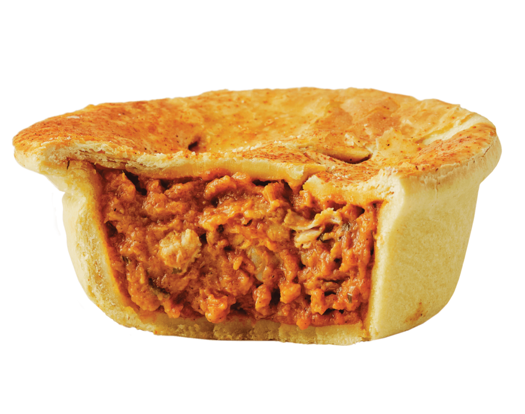 Chunky Butter Chicken Pie