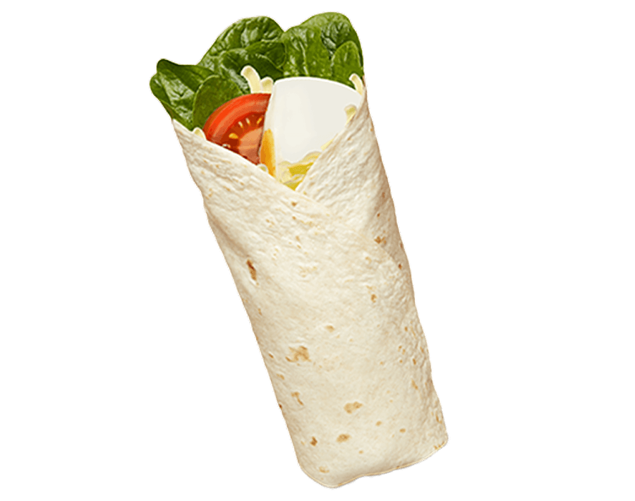 Spinach & Egg Wrap