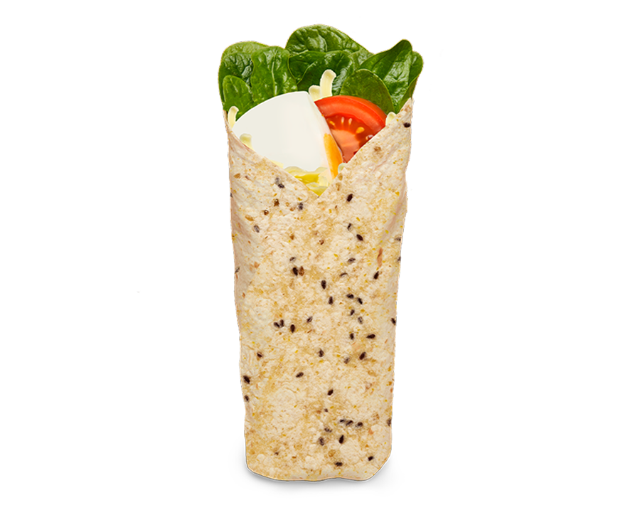 Spinach & Egg Wrap