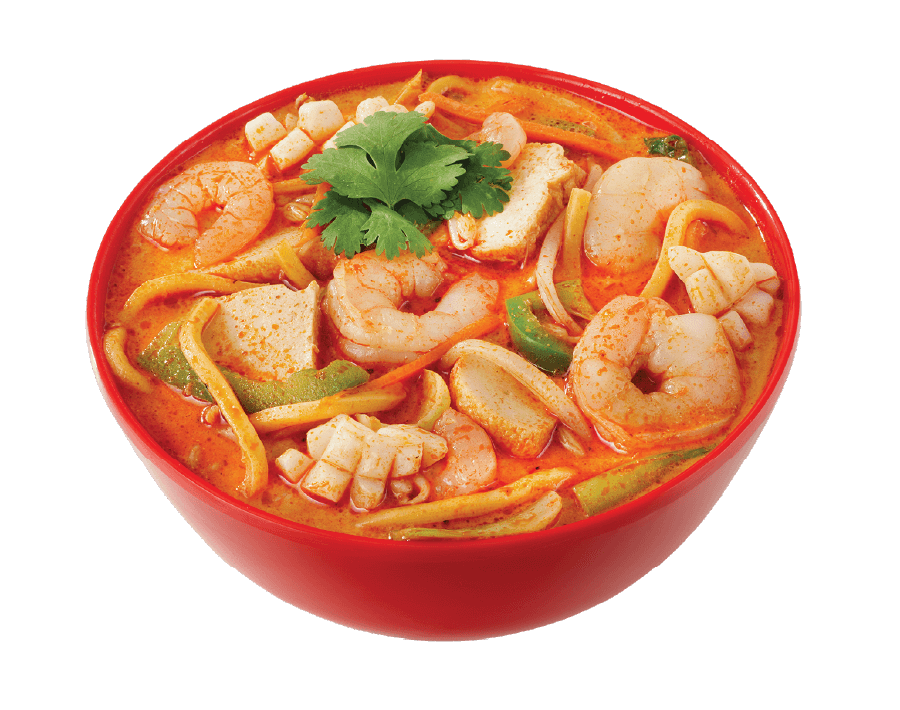 Wok in a Box - Seafood Laksa
