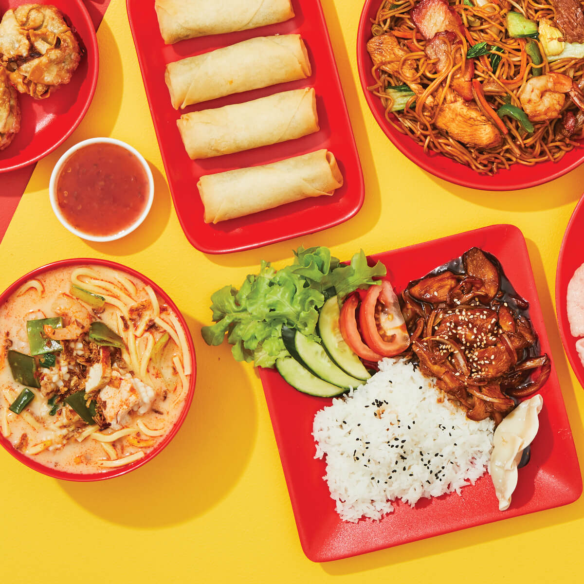 Wok in a Box - made on order with fresh ingredients