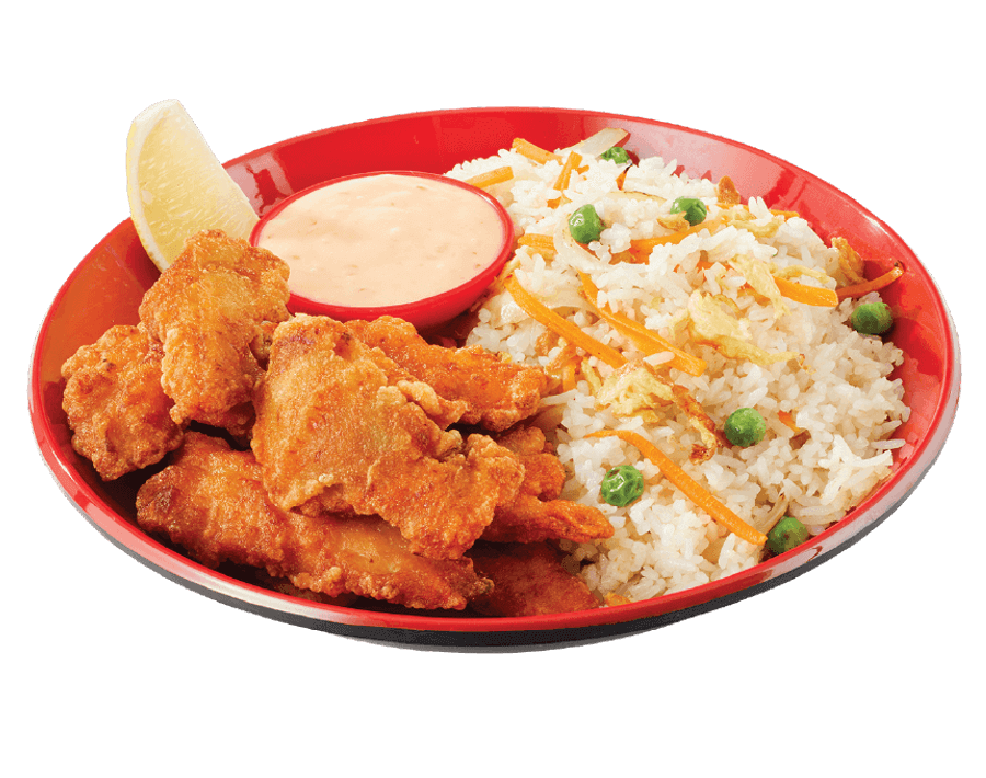 Wok in a Box - Crispy Asian Chicken with Fried Rice