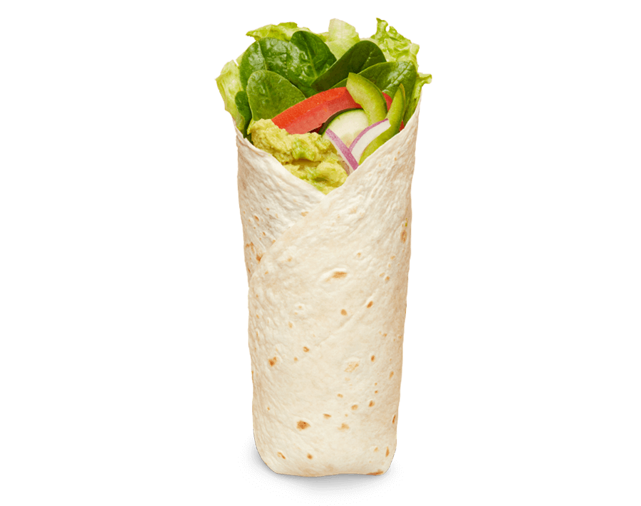 Subway - Veggie Delite with Smashed Avocado Wrap