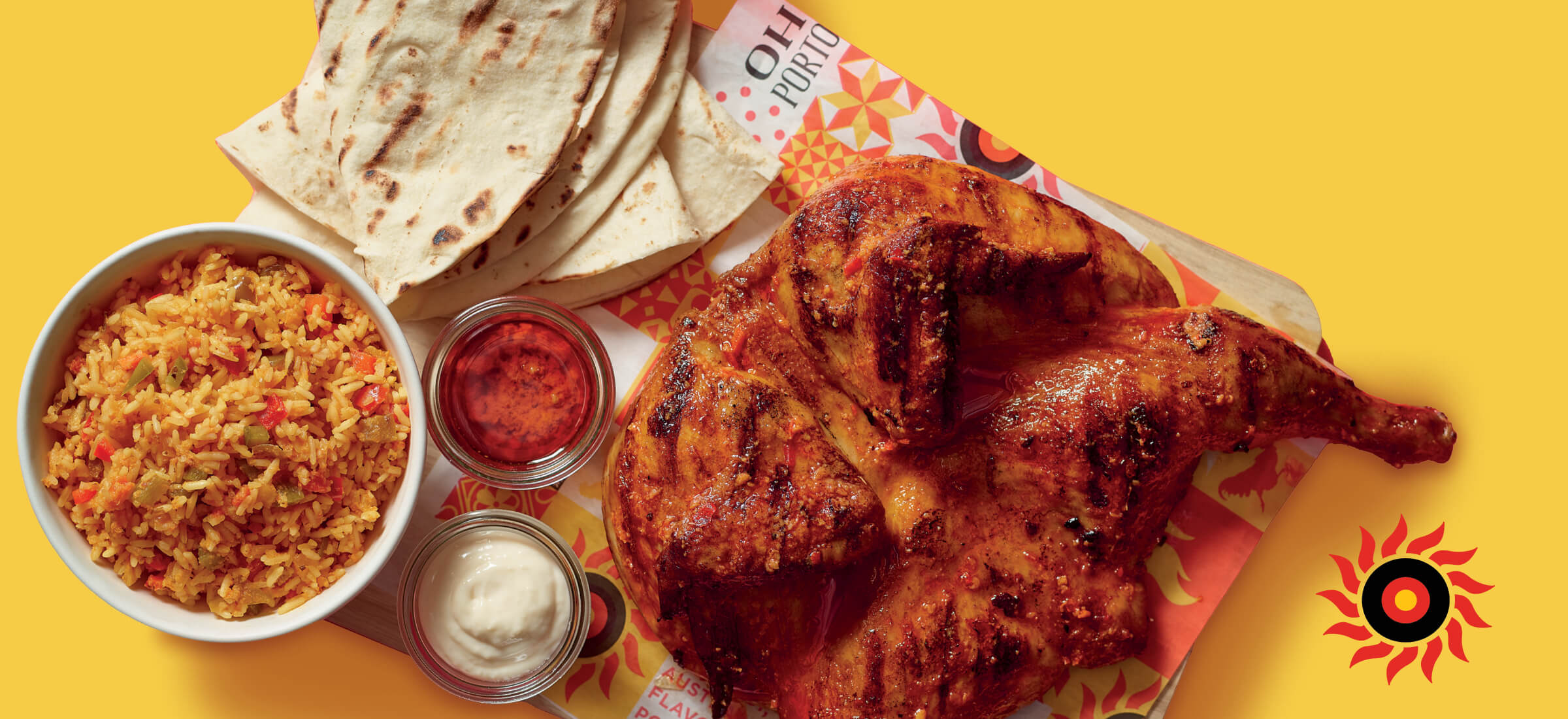 Oporto - Delicious flame grilled Portuguese chicken