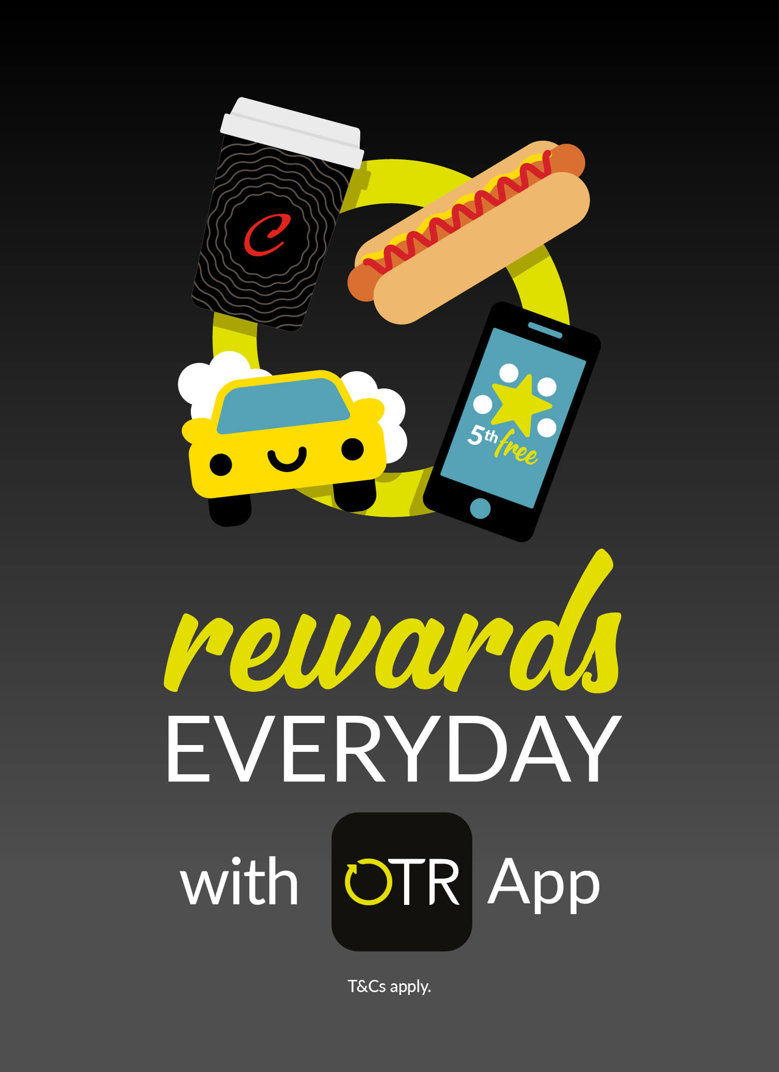 OTR App - Rewards Everyday