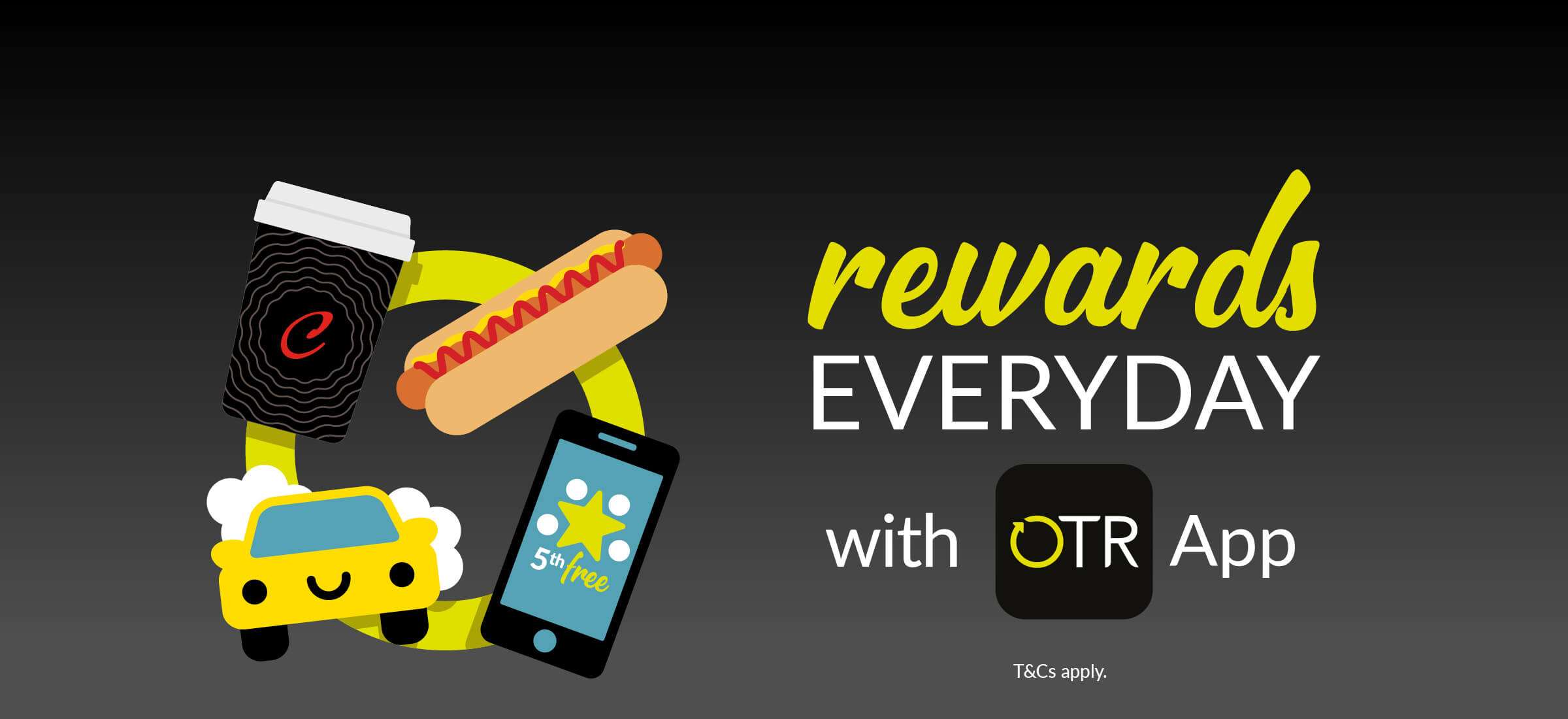 OTR App - Rewards Everyday