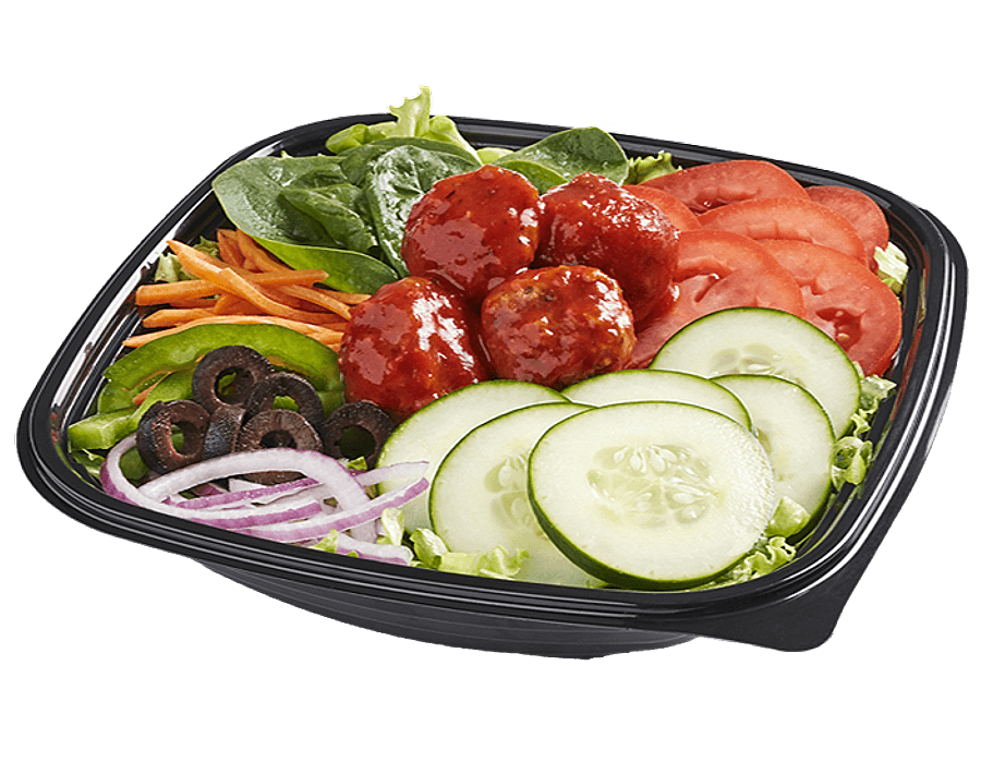 Subway - Chipotle Meatball and Pepperoni Salad