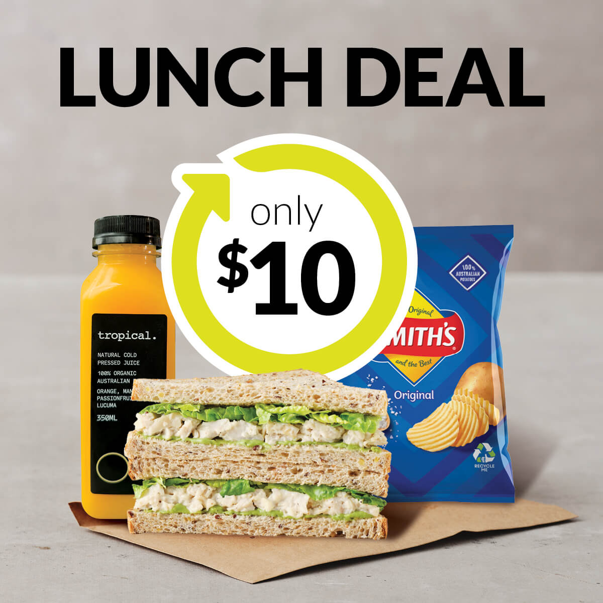$10 EAT Sandwich Lunch Deal