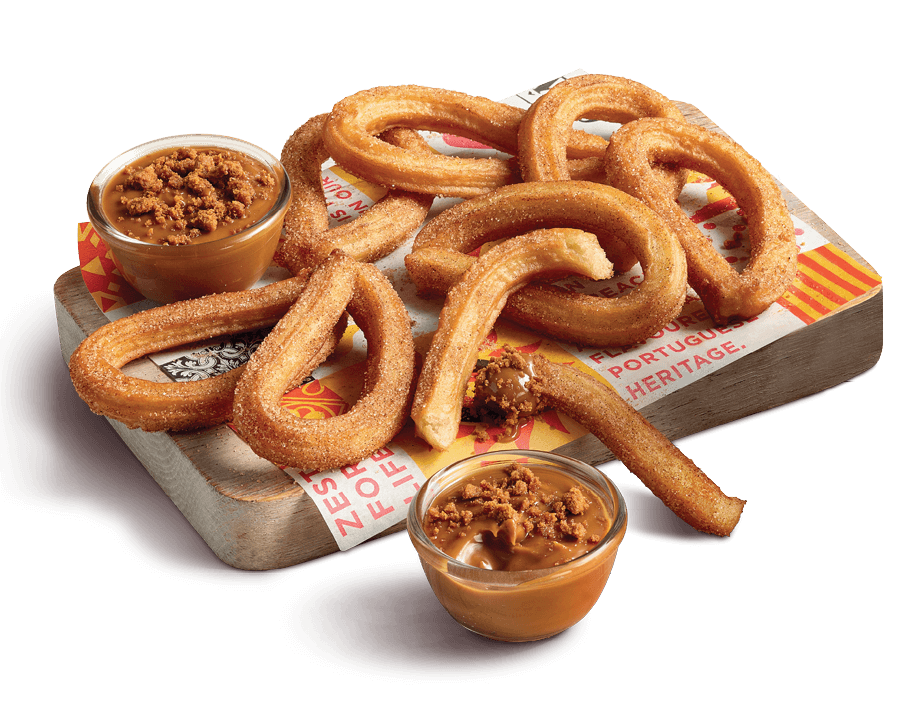 Oporto - Churros with Biscoff Topping