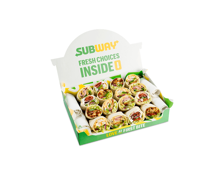 Subway® Meat Feast Wrap Platter