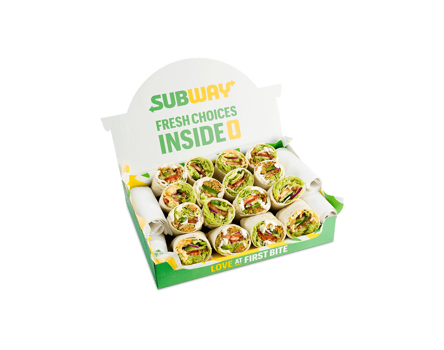 Subway® Veg Out Wrap Platter