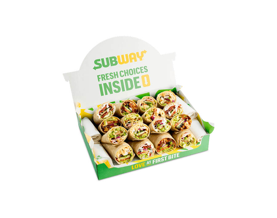 Subway® Wrap Platter Made with Gluten Free Wraps