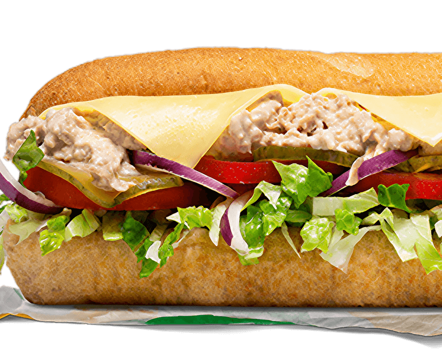 Subway® Tuna Mayo Sub with tuna & mayonnaise.