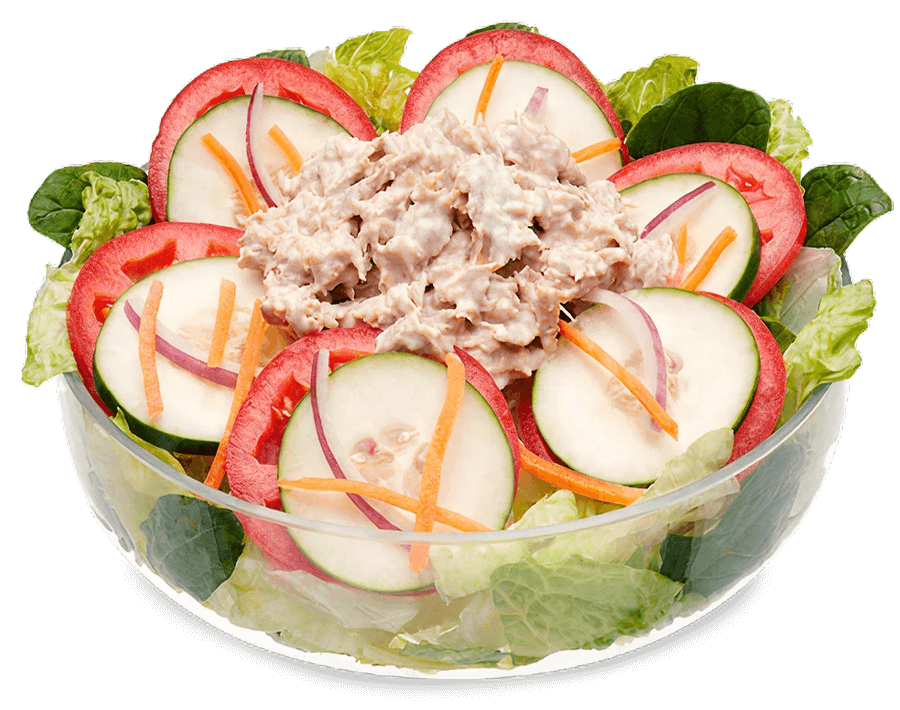 Subway® Tuna Mayo Salad with tuna chunks and creamy mayonnaise.