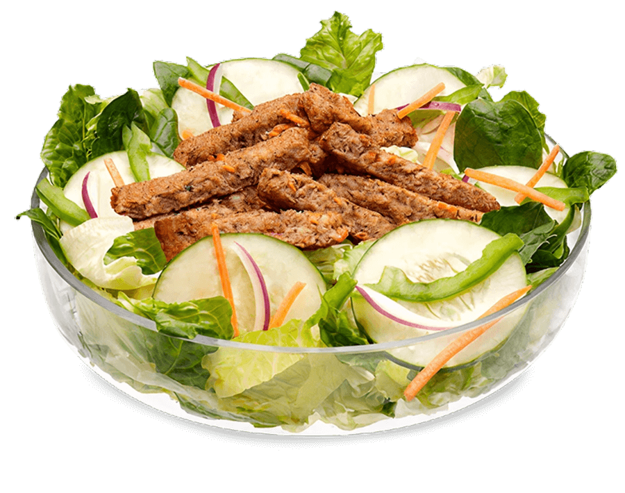 Subway® Veggie Patty Salad with flavour-packed veggie patty.