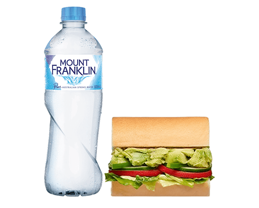 Veggie Delite® with Avo Mini Sub – kid-sized vegetarian Sub with avocado