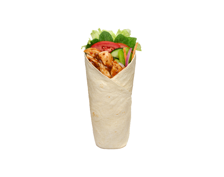 Sweet Onion Chicken Teriyaki Wrap