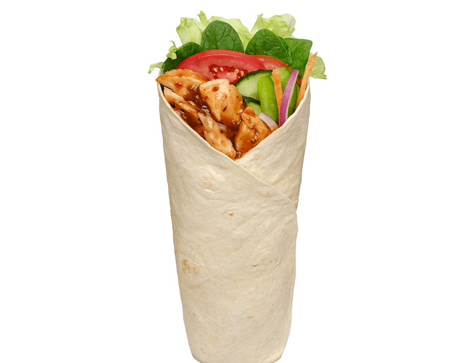 Sweet Onion Chicken Teriyaki Wrap