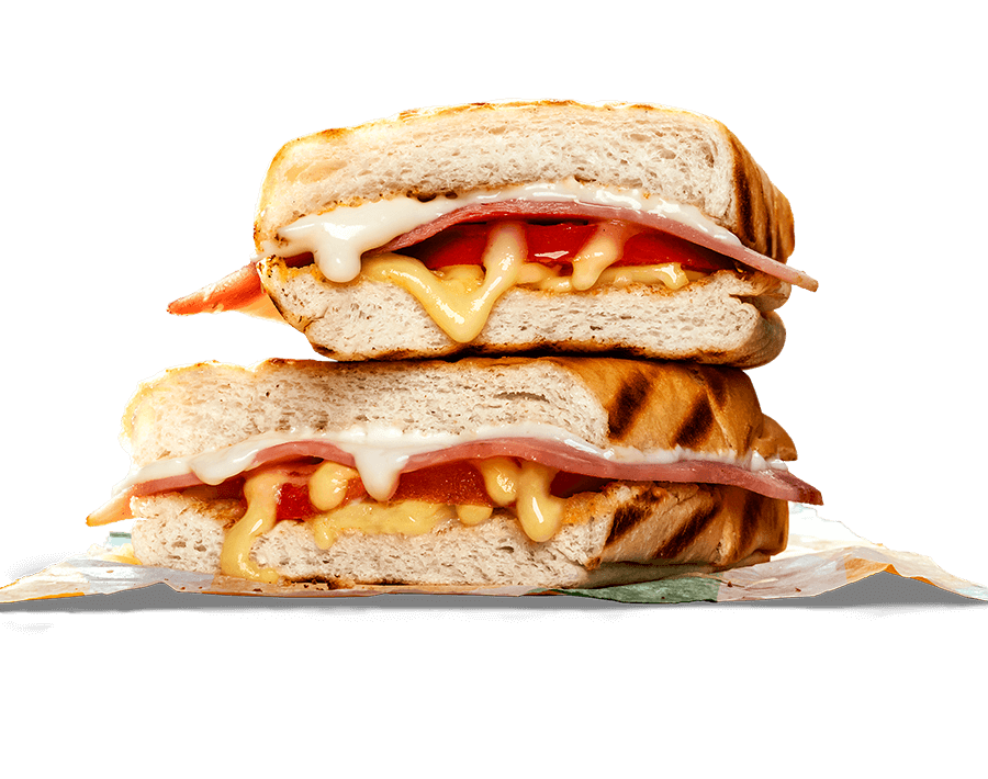 Ham, Cheese & Tomato Toastie