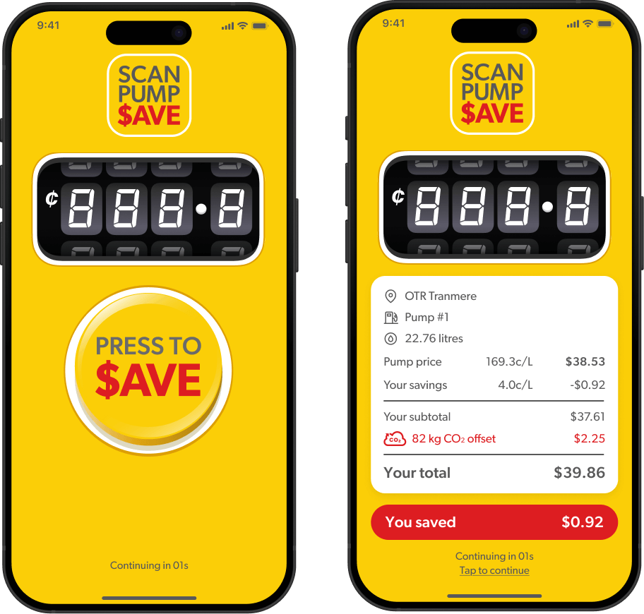 Press “$AVE” and unlock instant fuel discounts, maybe a few cents per litre, maybe a free tank.