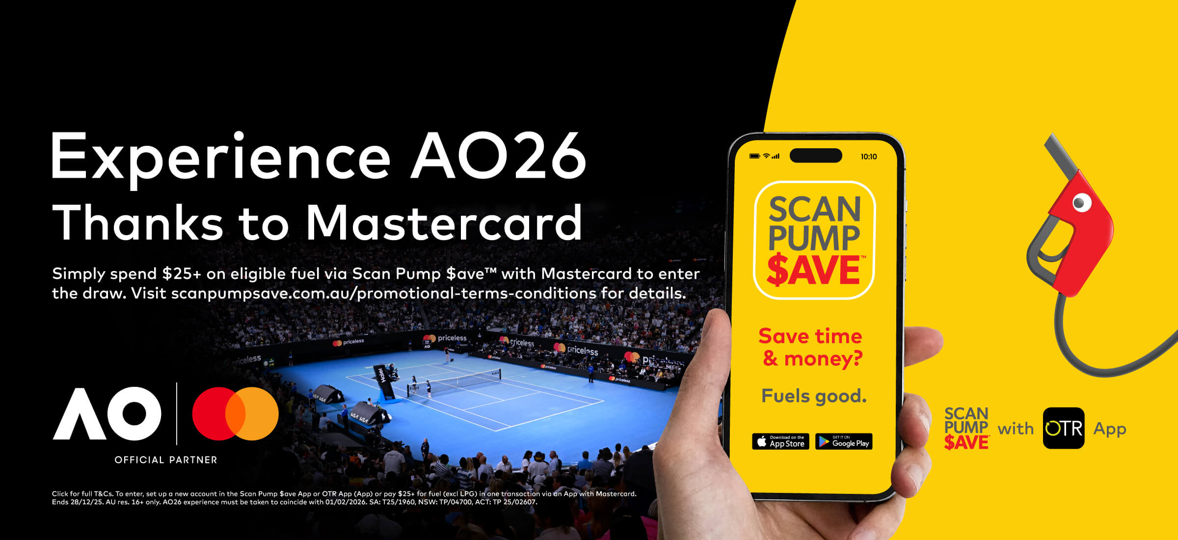 Win AO26 via Scan Pump Save
