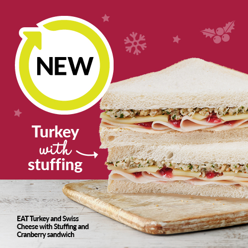 EAT New Christmas Turkey Sandwich