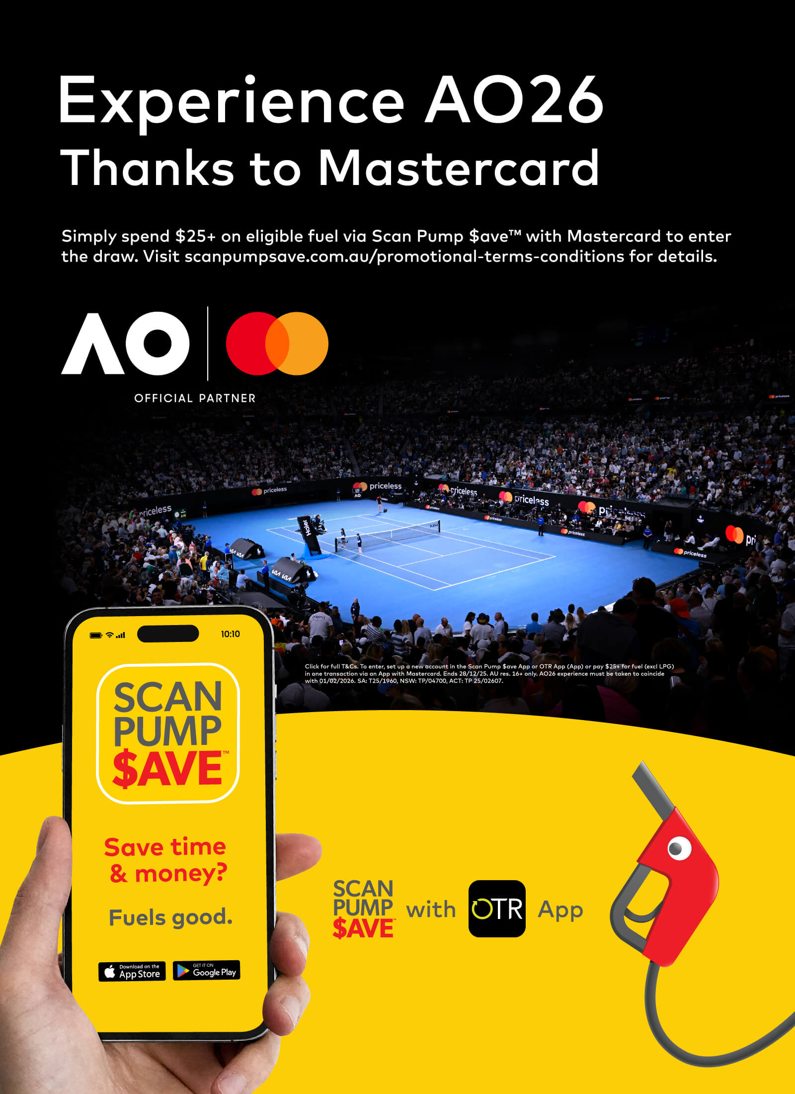 Win AO26 via Scan Pump Save