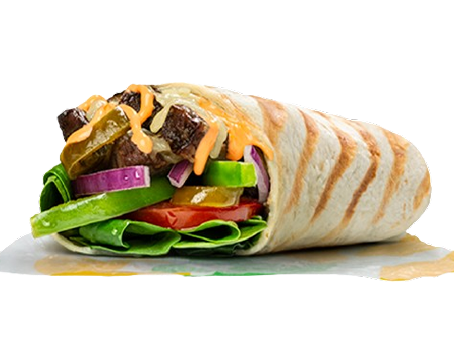 Chipotle Steak Melt Grilled Wrap