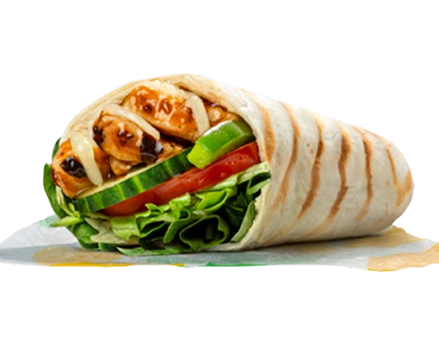 Teriyaki Chicken Grilled Wrap