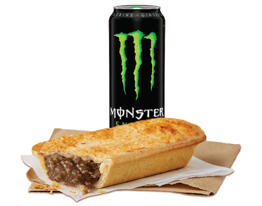 $8 EAT Traveller Pie & Monster