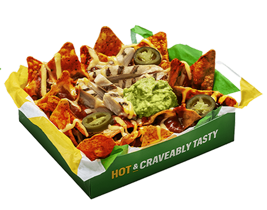 Subway Flamin’ Hot Nachos Loaded with Chicken Strips