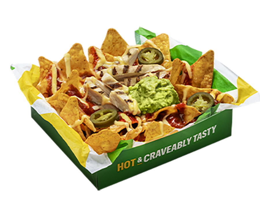 Nachos Loaded with Chicken Strips