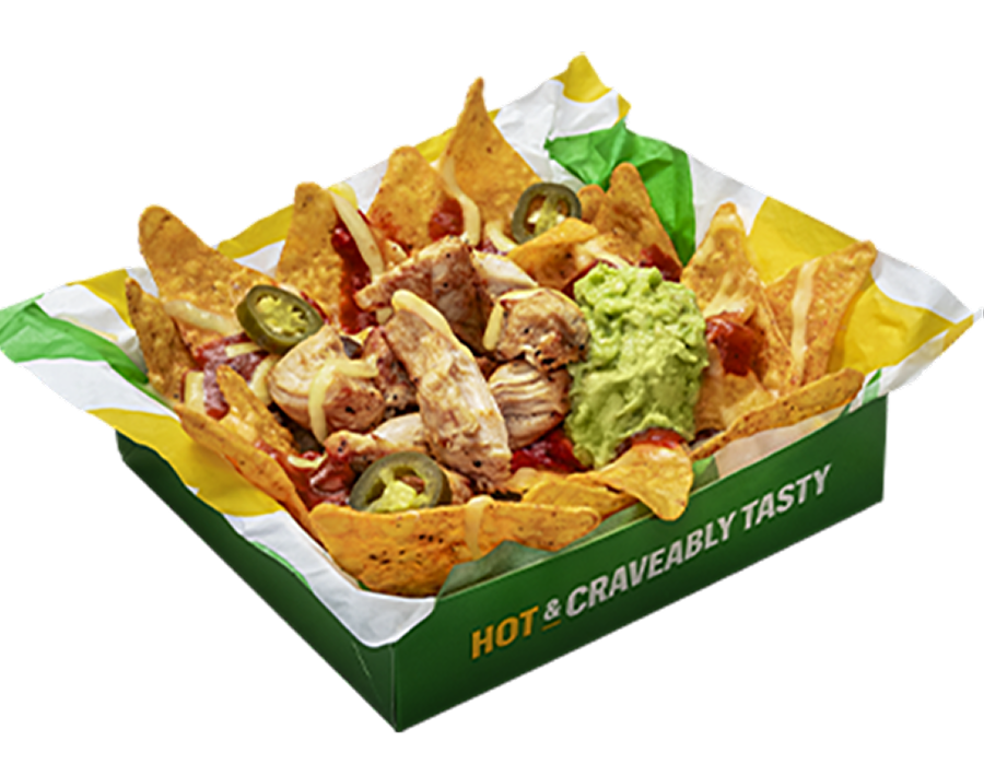 Nachos Loaded with Rotisserie-Style Chicken