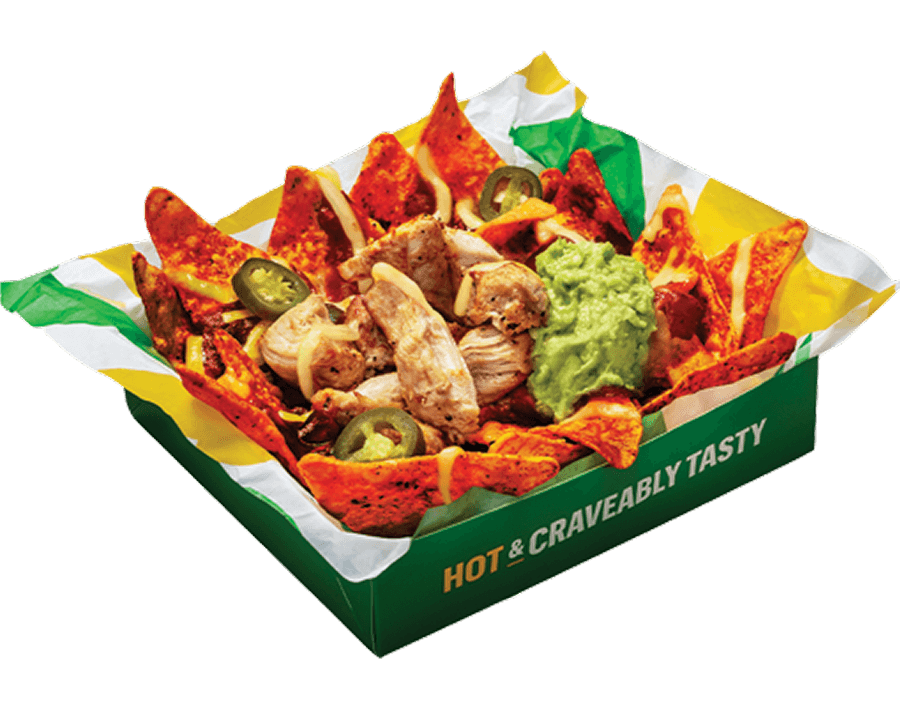 Subway Flamin’ Hot Nachos Loaded with Rotisserie-Style Chicken
