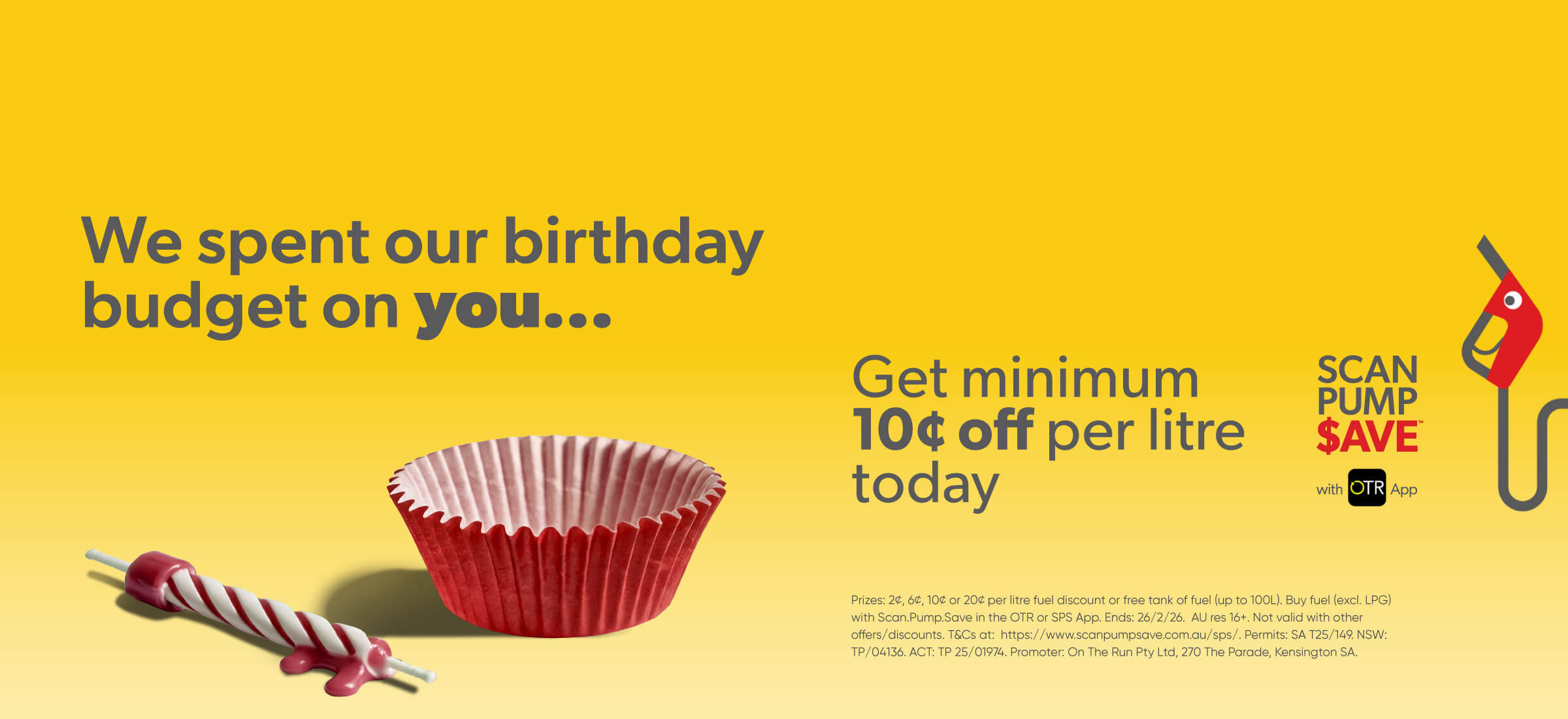 Get 10¢/L off fuel with Scan Pump $ave™