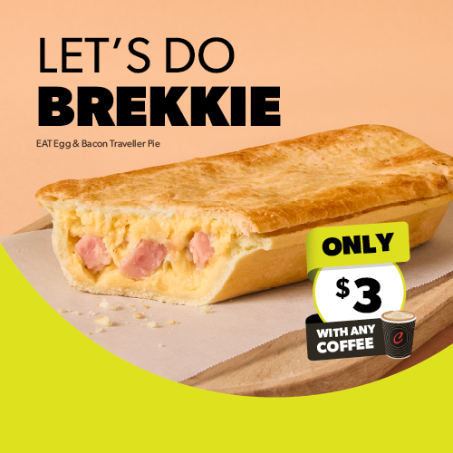 $3 Four and Twenty Pie with any Coffee