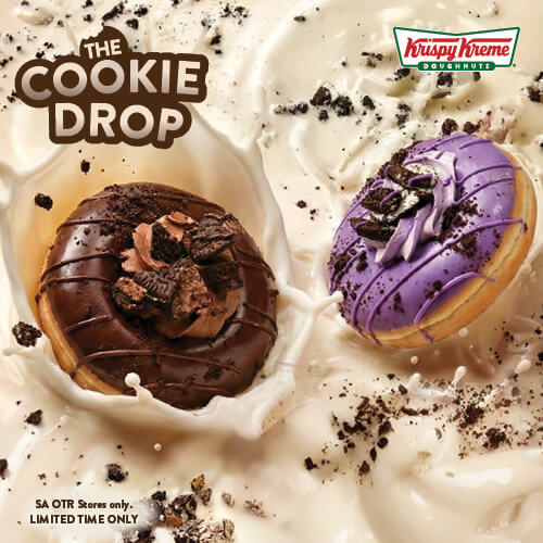 Krispy Kreme The Cookie Drop Doughnuts