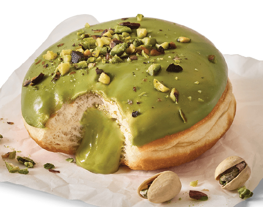 Pistachio Filled Doughnut