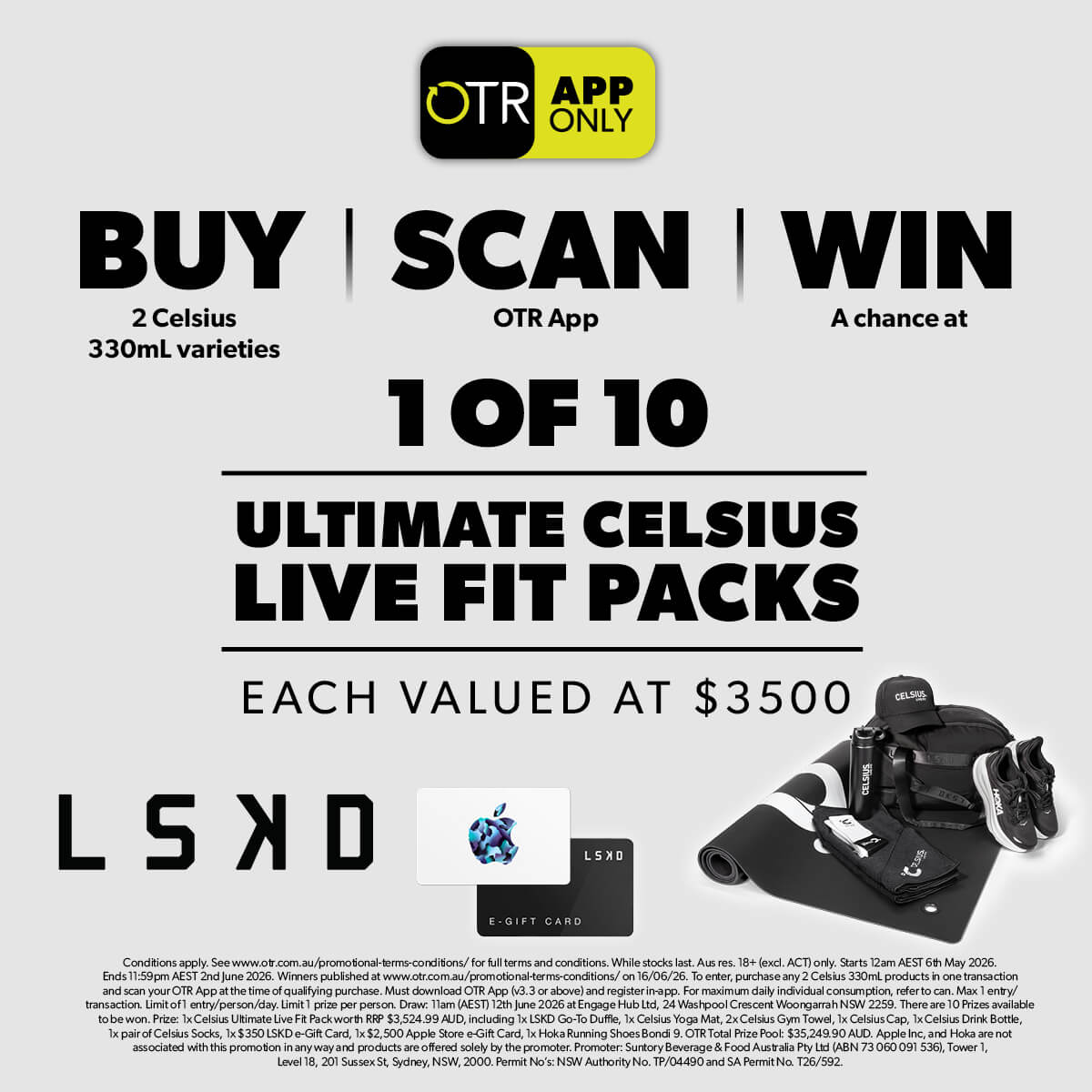 Celsius Drink 330mL Varieties – 2 For $6.99