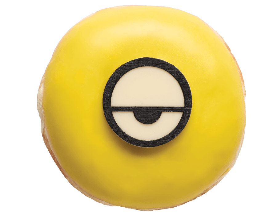 Minion Eye Doughnut