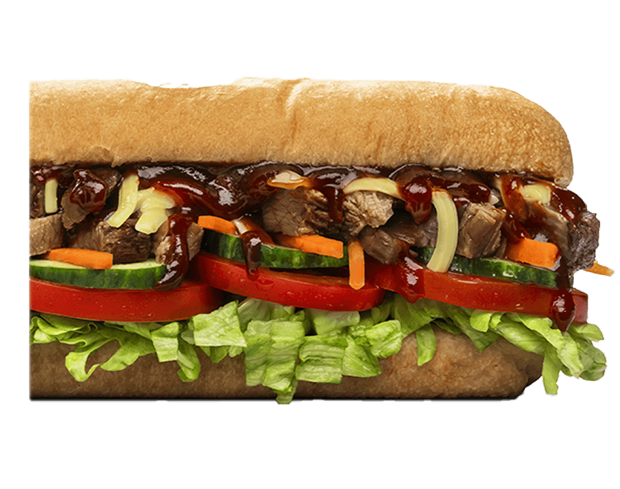 Subway Korean Style BBQ Steak Sub