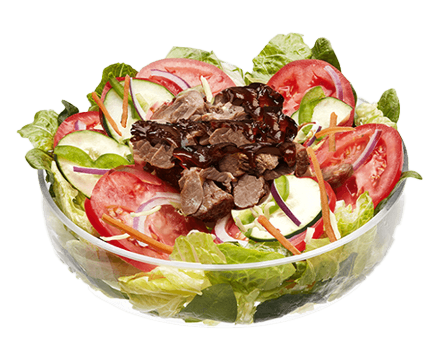 Subway Korean Style BBQ Steak Salad