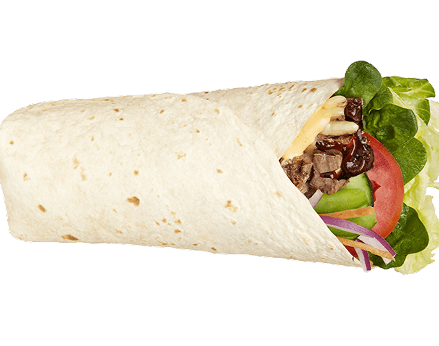 Korean Style BBQ Steak Subway Wrap