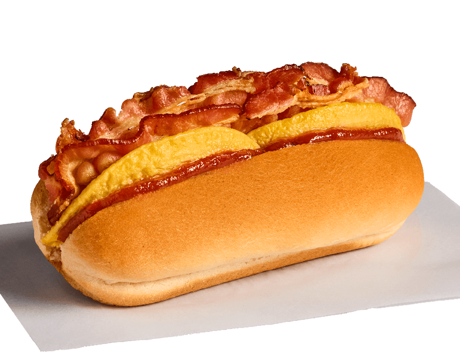 Moes Roll Egg & Bacon BBQ / Tomato
