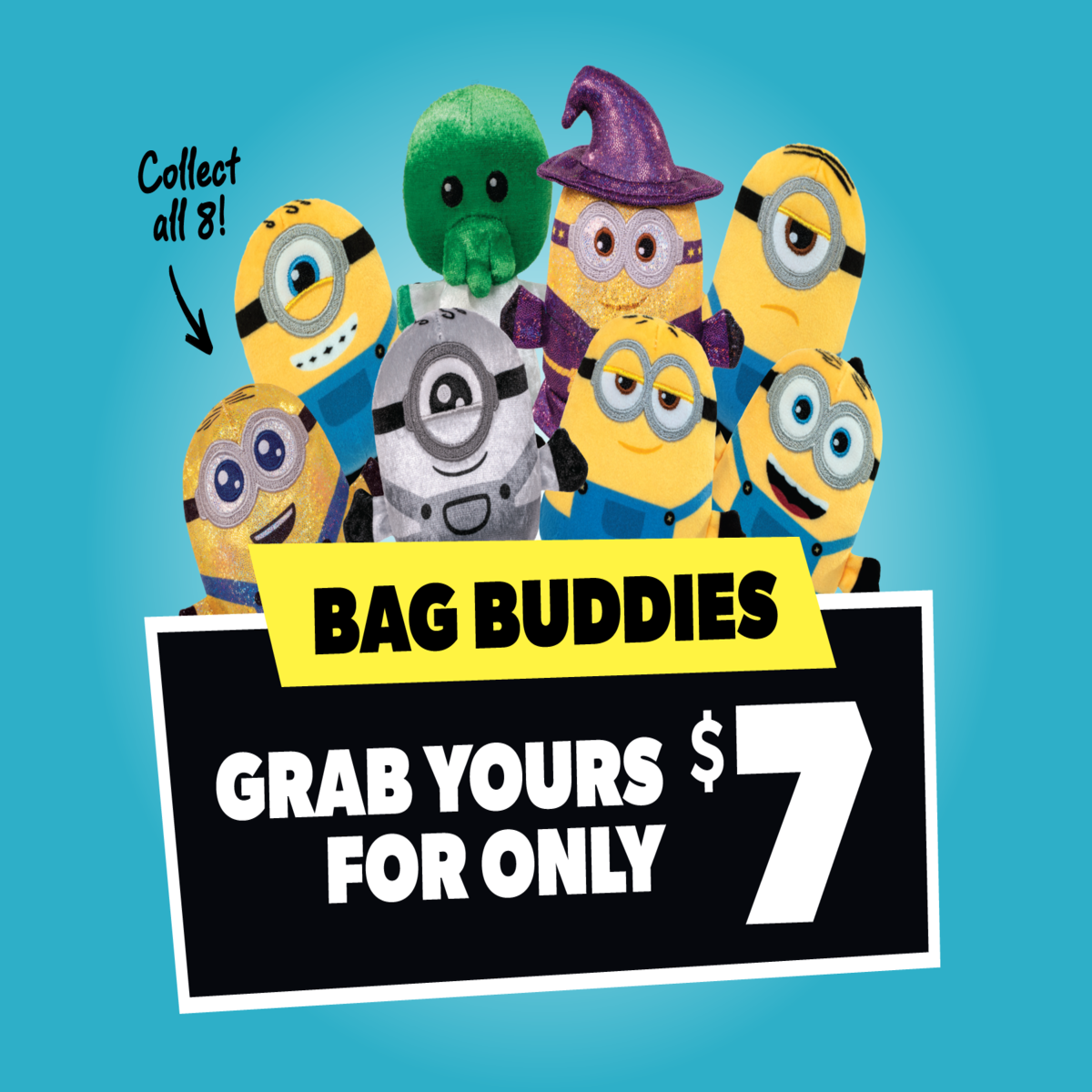 Minions Bag Buddies offer