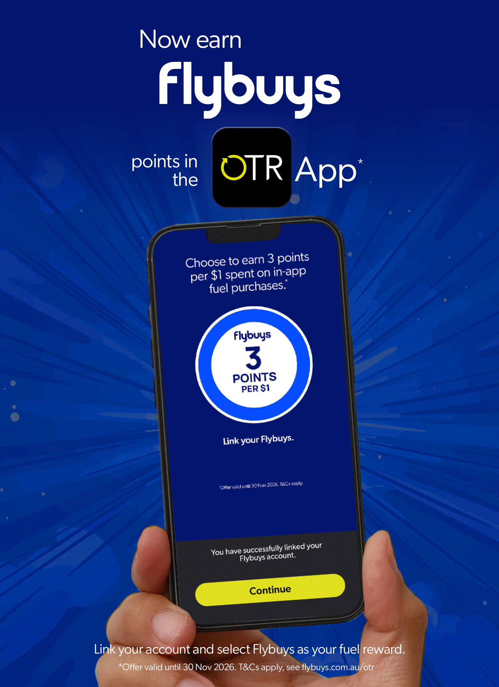 Flybuys 2026 R8 OTR Mobile Header 1600x2200px FINAL